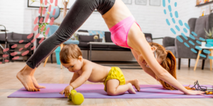 BANNER Blog - Mamá Activa - Cómo retomar el ejercicio posparto sin fallar en el intento ejercicio actividad fisica embarazada mamá madre